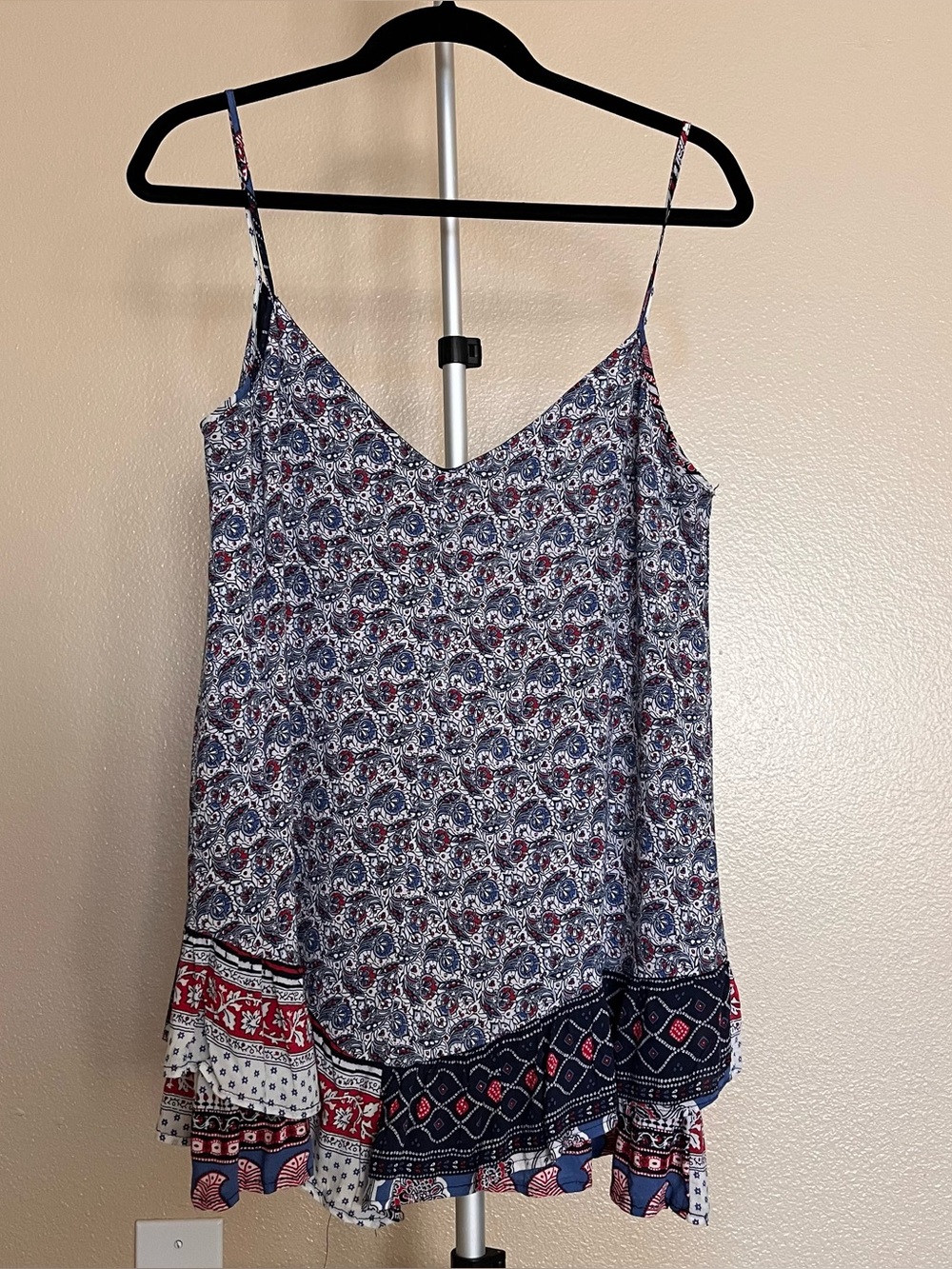 Zara TRF Paisley Print Camisole Top Size L